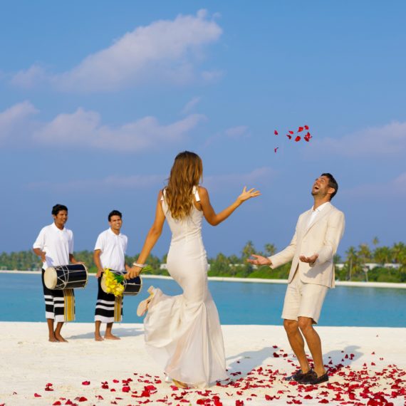 Cérémonie de mariage sur la plage