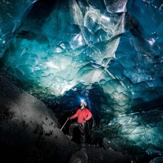 GROTTE DE GLACE, ISLANDE