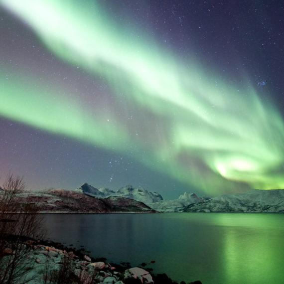 AURORES BORÉALES, ISLANDE / NORVÈGE