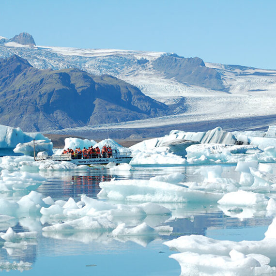 ZODIAC SUR LE JOKULSARLON, ISLANDE