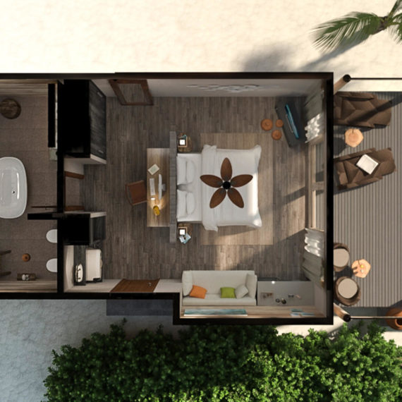 Beach Suite avec piscine